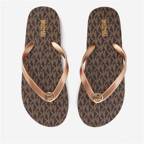 mk flip flops for women.